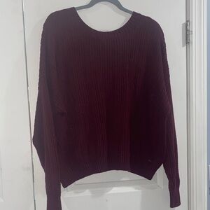 Hollister Open Back Knit Sweater